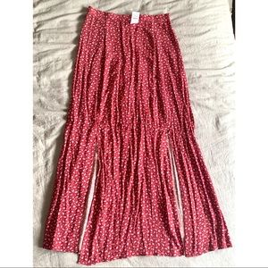American Eagle Floral Maxi Skirt NWT